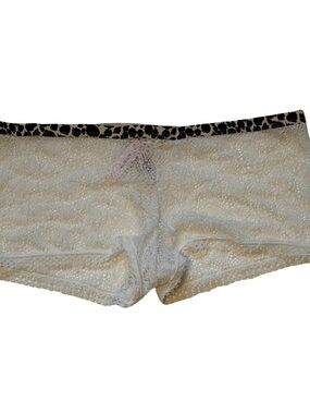 Victoria’s Secret Off White Lace Shortie